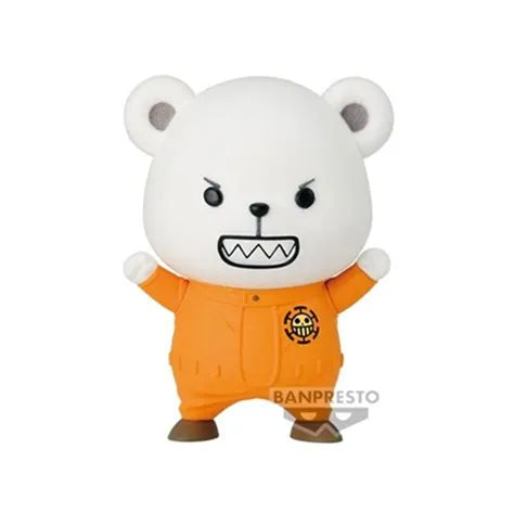 Banpresto One Piece Bepo Figur – mutiger Polarbär-Kämpfer der Heart-Piraten.