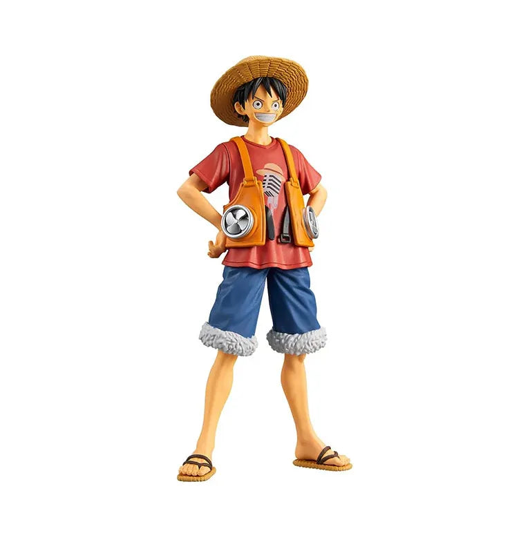 Banpresto One Piece Monkey D. Luffy Figur aus dem Film Red – epische Filmversion.