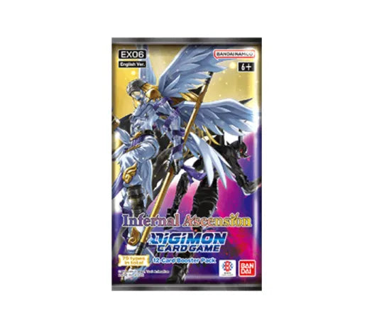 Digimon EX-6 Infernal Ascension Booster Englisch – neue mächtige Digimon und spannende Duelle.