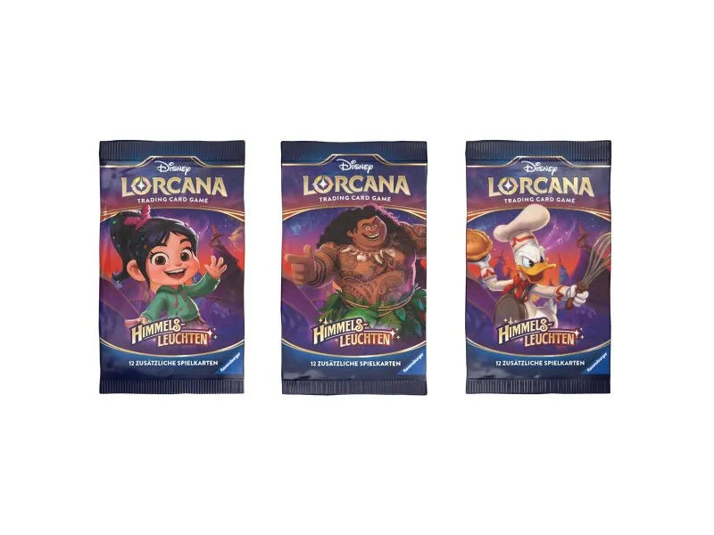Disney Lorcana Himmelsleuchten Booster Deutsch – magische Karten und neue Strategien sammeln.