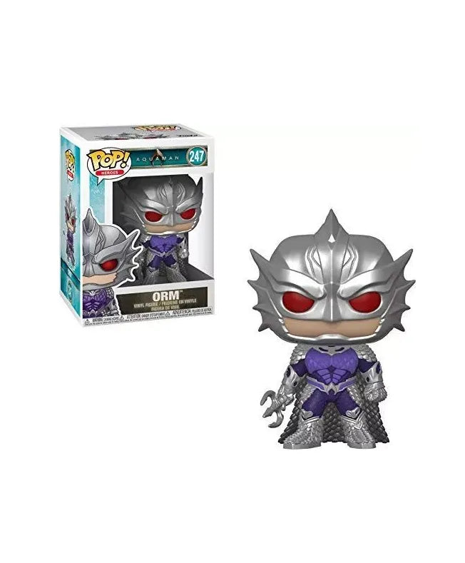 Funko Pop Orm #247 – Aquamans Halbbruder und Widersacher als Funko-Sammelfigur.