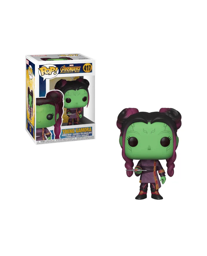 Funko Pop Young Gamora #417 – Thanos' Adoptivtochter als junge Kämpferin.