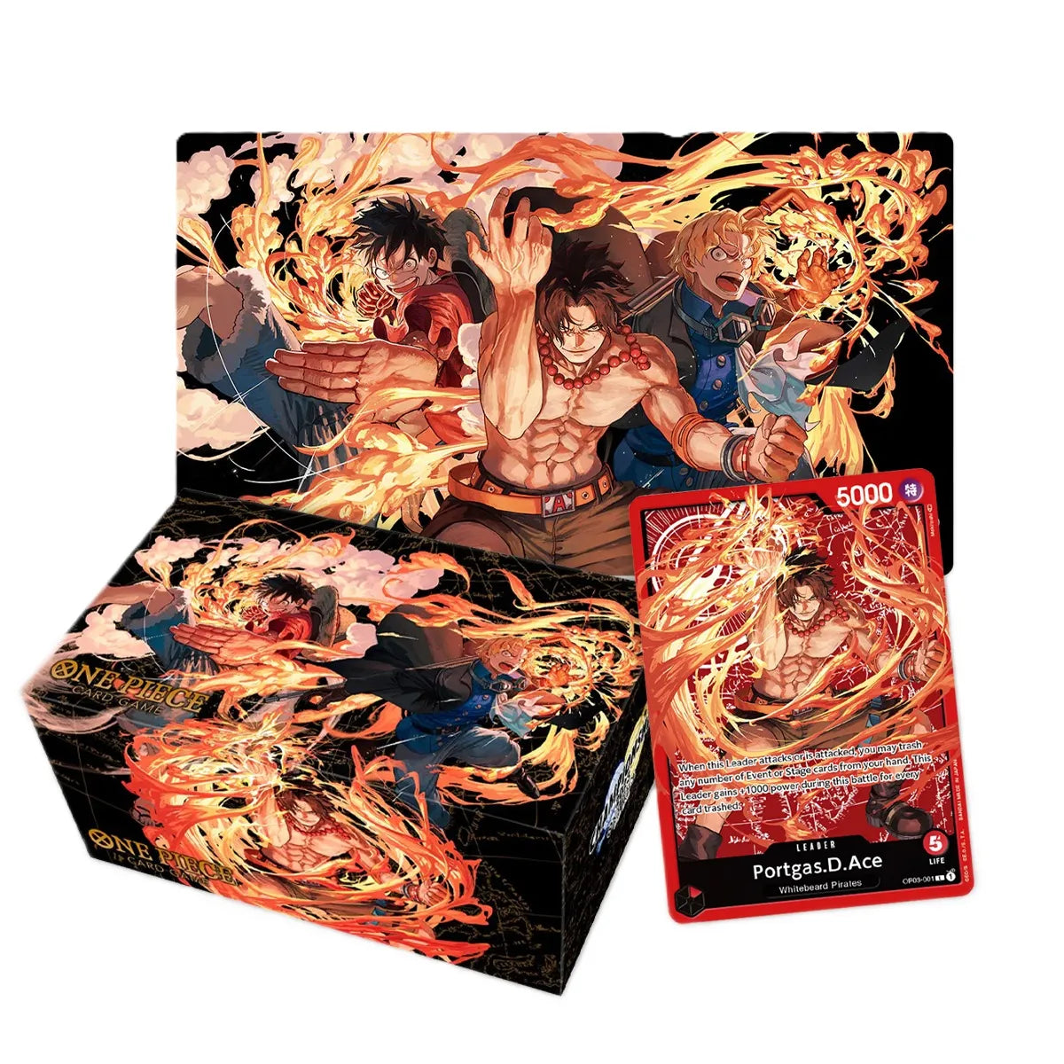 One Piece Special Goods Set mit Ace, Sabo und Luffy – exklusive Items rund um die drei Brüder.