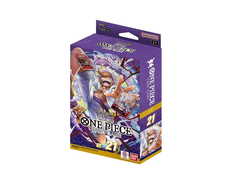 One Piece ST21 EX Gear 5 Starter Deck Englisch – Ruffy in seiner legendären neuen Form.