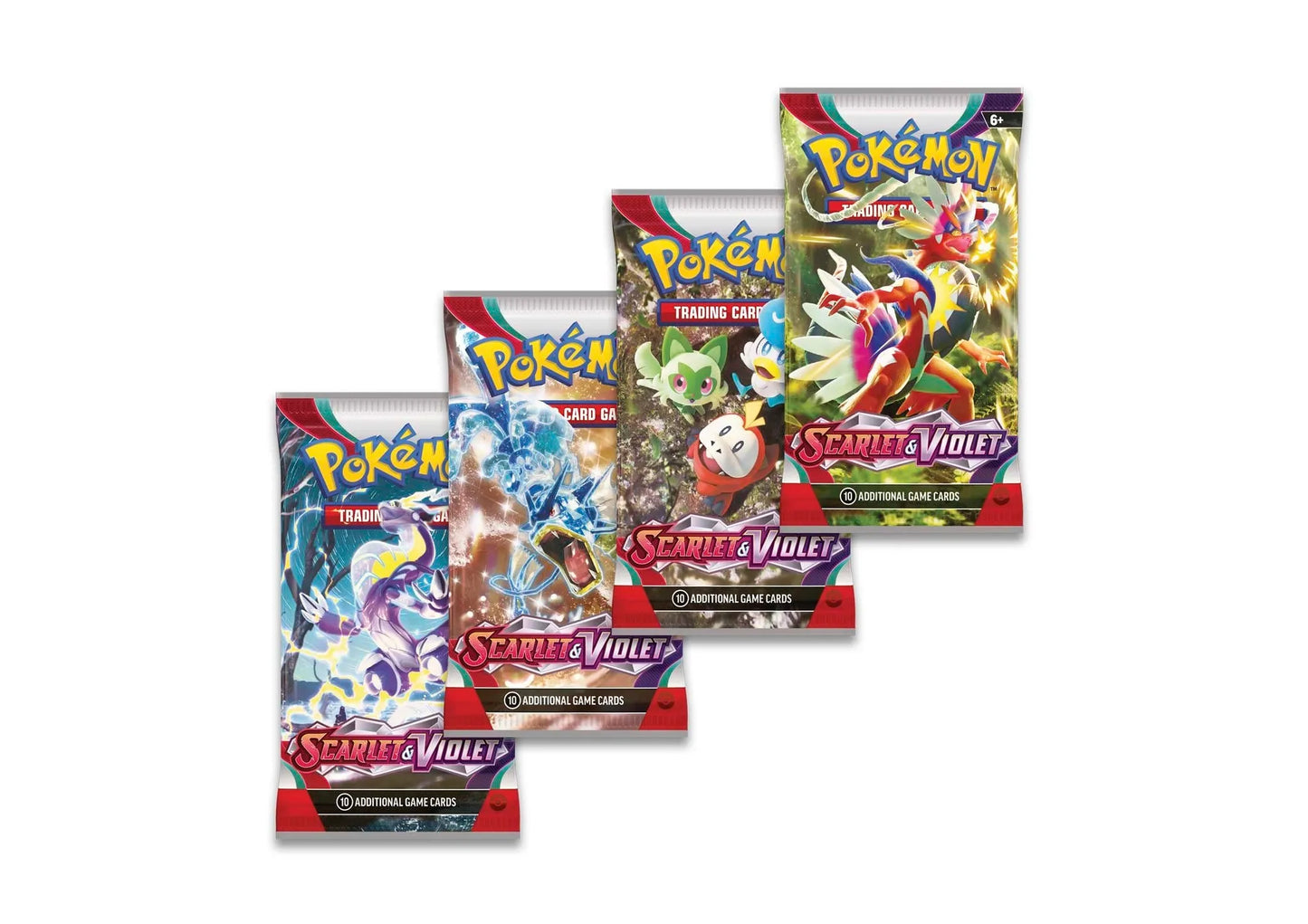 Pokémon Scarlet & Violet Booster Englisch – erster Booster der neuen Generation.