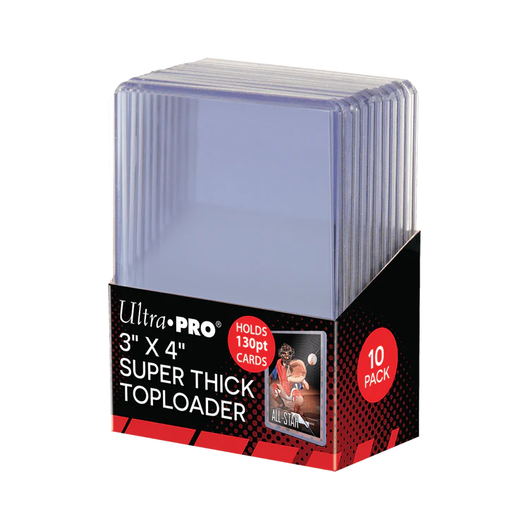 Ultra Pro Toploader – robuster Schutz für einzelne Trading Cards.