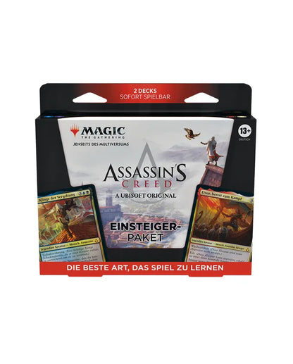 Assassin’s Creed Magic Starter Kit – der perfekte Einstieg ins Magic The Gathering Universum mit Assassin’s Creed.