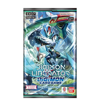Digimon EX-07 Digimon Liberator Booster Englisch – brandneue Karten aus der Liberator-Serie.