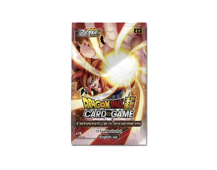 Dragon Ball Super Dawn of the Z-Legends B18 Booster Englisch – legendäre Karten für dein Deck.