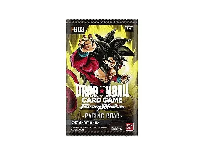 Dragon Ball Super Raging Roar FB03 Booster Englisch – spannende neue Karten für Fusion World.