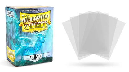 Dragon Shield Standard Size Sleeves Klar – hochwertige Hüllen für Standard-Kartengröße.