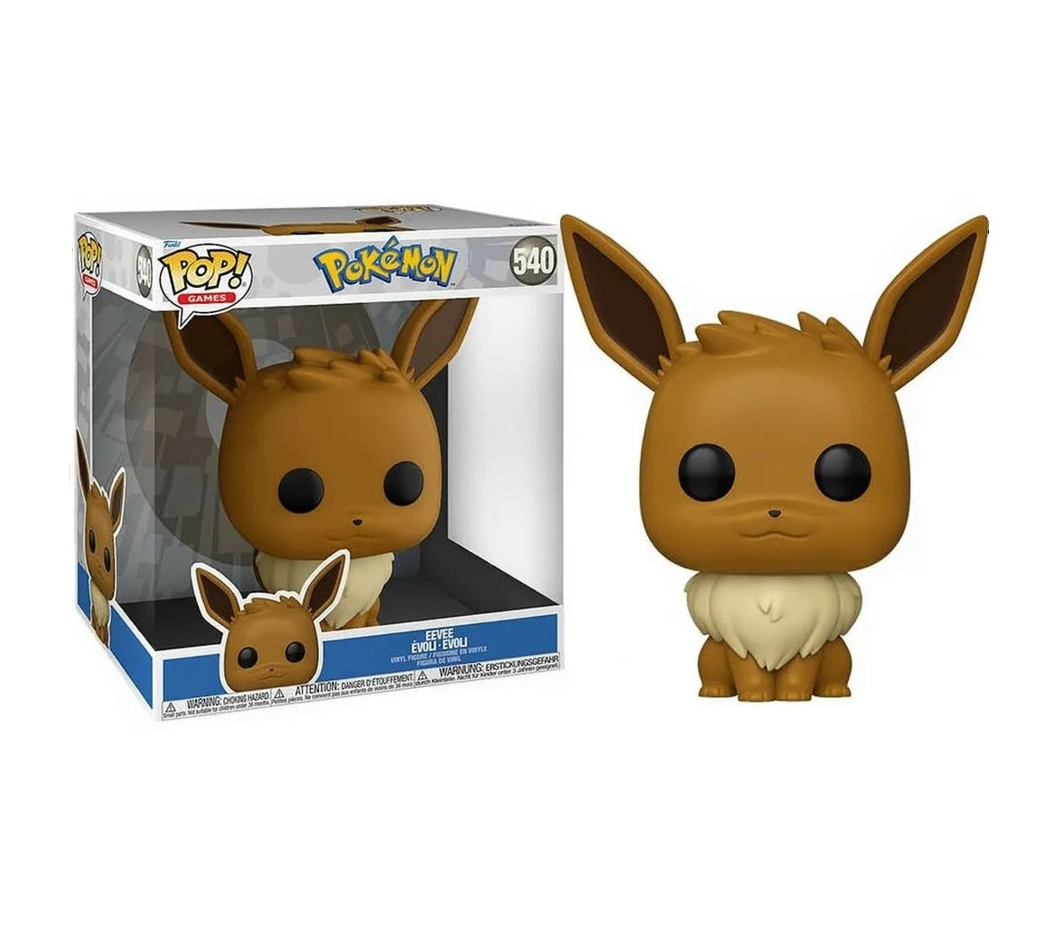 Funko Pop Evoli Jumbo #540 – übergroße Version des beliebten Starter-Pokémons.