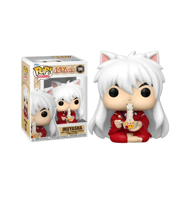 Funko Pop Inuyasha #1590 – halbdämonischer Held mit Tessaiga-Schwert.