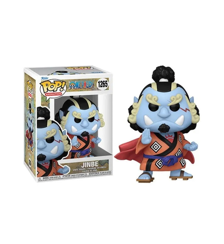 Funko Pop Jinbe #1265 – ehrenvoller Fischmensch und Strohhut-Mitglied.