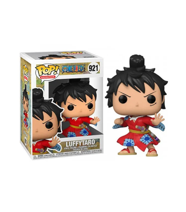 Funko Pop Luffytaro #921 – Ruffy im Wano-Kuni-Kimono mit Katana.