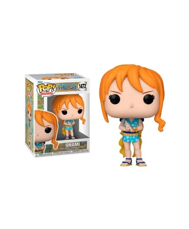 Funko Pop Onami #1472 – Nami in ihrer Wano-Verkleidung als Onna-bugeisha.
