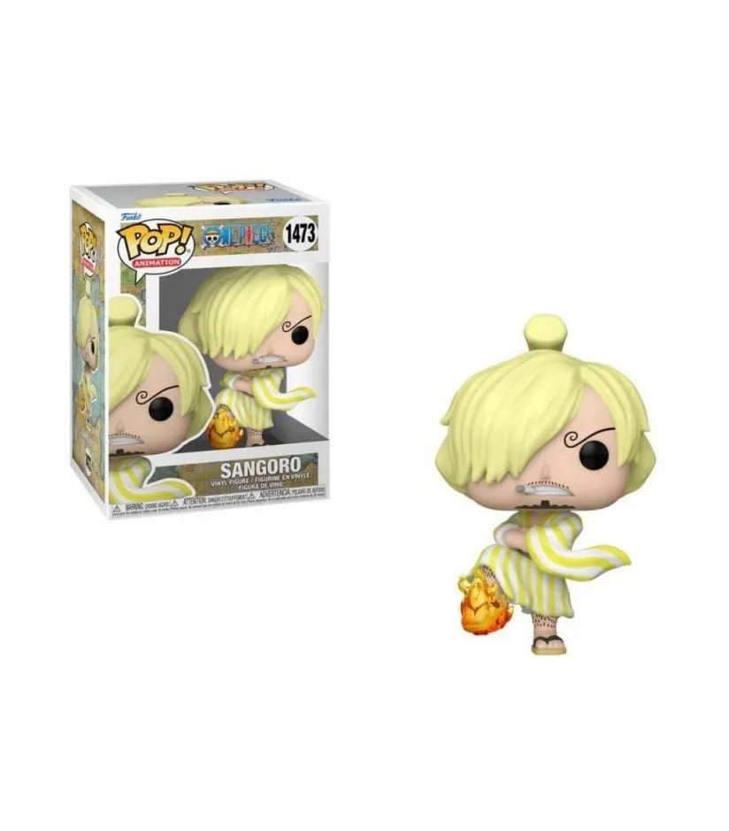 Funko Pop Sangoro #1473 – Sanji im Wano-Styling als Koch verkleidet.