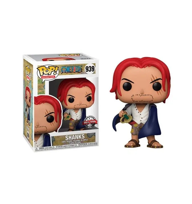 Funko Pop Shanks #939 – legendärer Yonko mit Umhang und Schwert.
