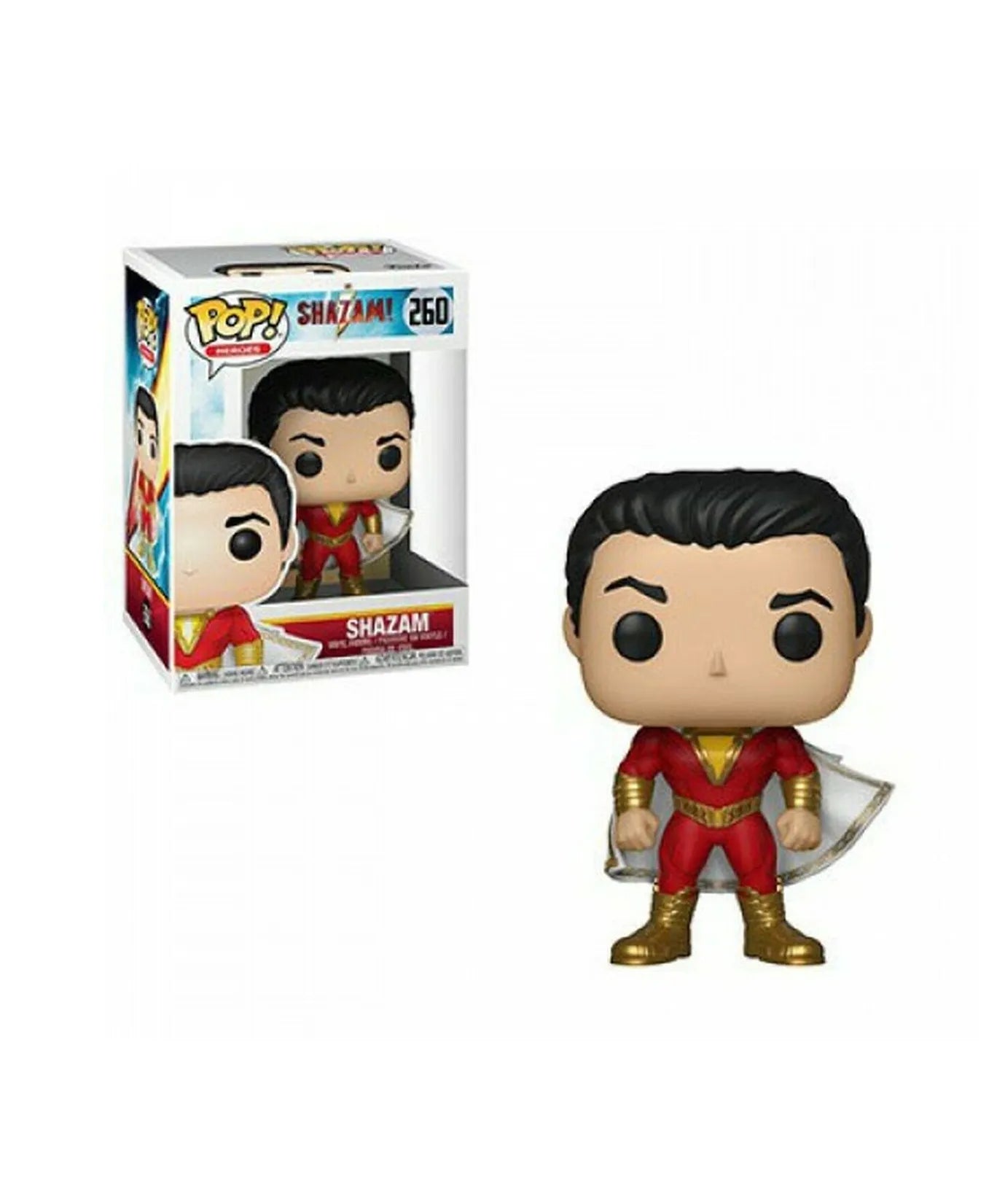 Funko Pop Shazam #260 – Held mit göttlicher Kraft aus dem DC-Universum.