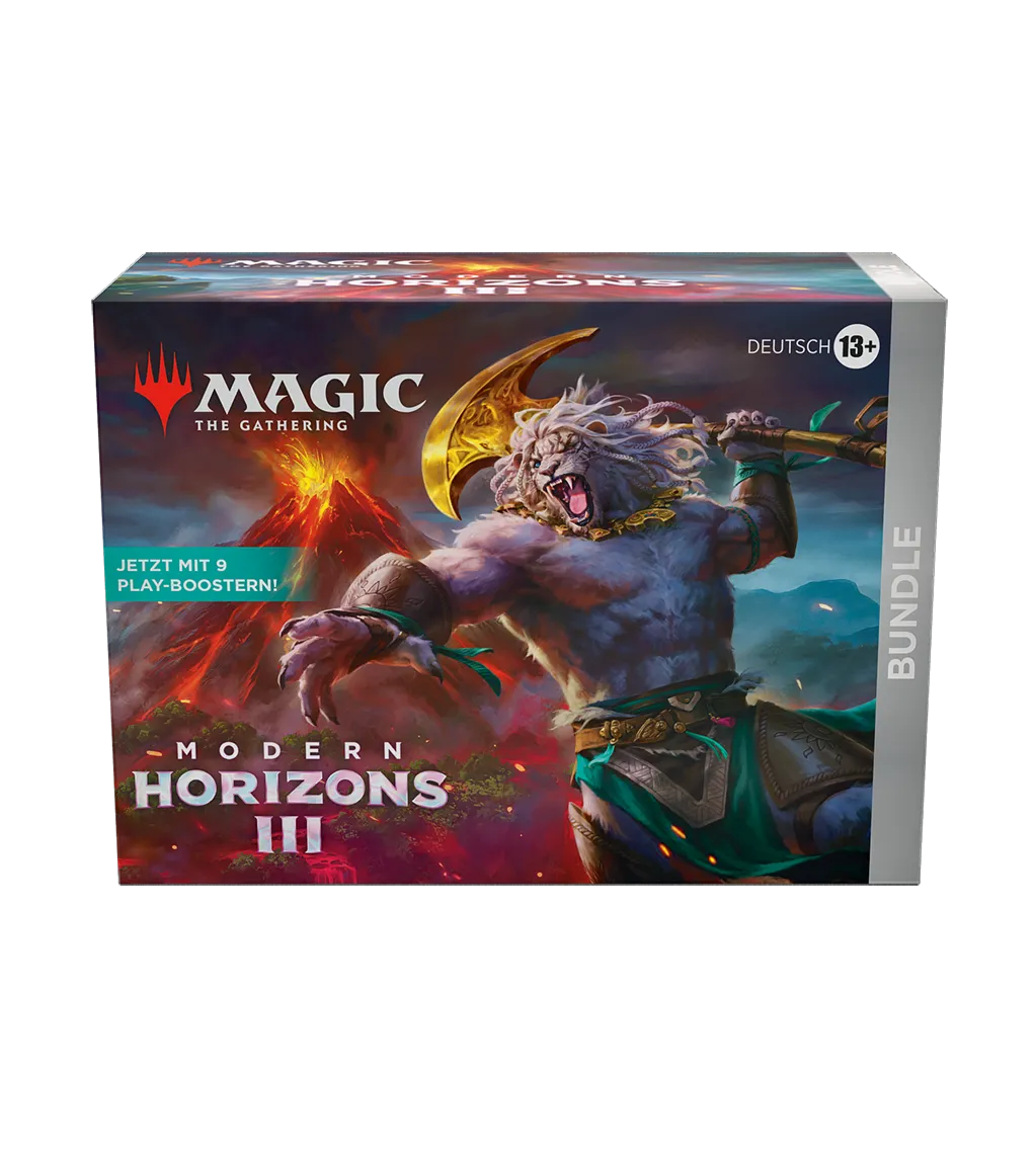 Magic The Gathering Modern Horizons 3 Bundle – perfekte Sammlung für Sammler und Spieler.