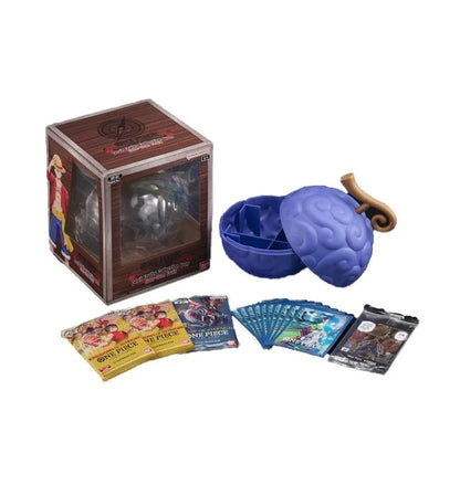 One Piece Devil Fruits Collection Vol. 1 Verpackung – Rückseite mit Infos zur Gomu Gomu no Mi.
