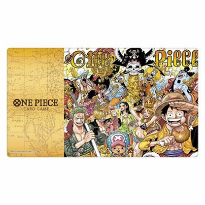 One Piece Playmat mit Sabo, Ace und Luffy – hochwertige Spielfläche für dein TCG.