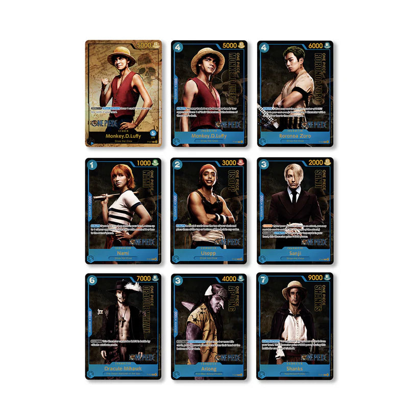 One Piece Premium Card Collection Live Action Edition Englisch – Karten-Set zur Netflix-Serie.