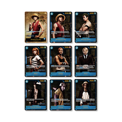One Piece Premium Card Collection Live Action Edition Englisch – Karten-Set zur Netflix-Serie.