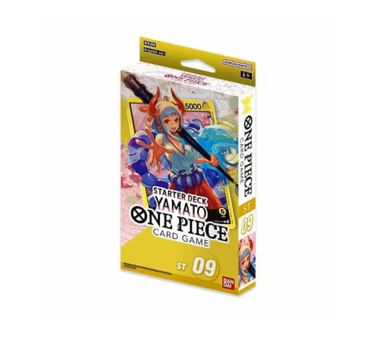 One Piece ST09 Yamato Starter Deck Englisch – starte mit Yamato in spannende Schlachten.