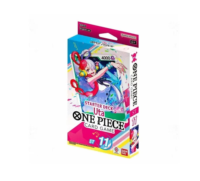 One Piece ST11 Uta Starter Deck Englisch – starte mit der Stimme aus Film: Red in den Kampf.