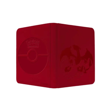 Pokémon 9-Pocket Zip Binder mit Glurak-Motiv – ideal zur sicheren Kartenaufbewahrung.