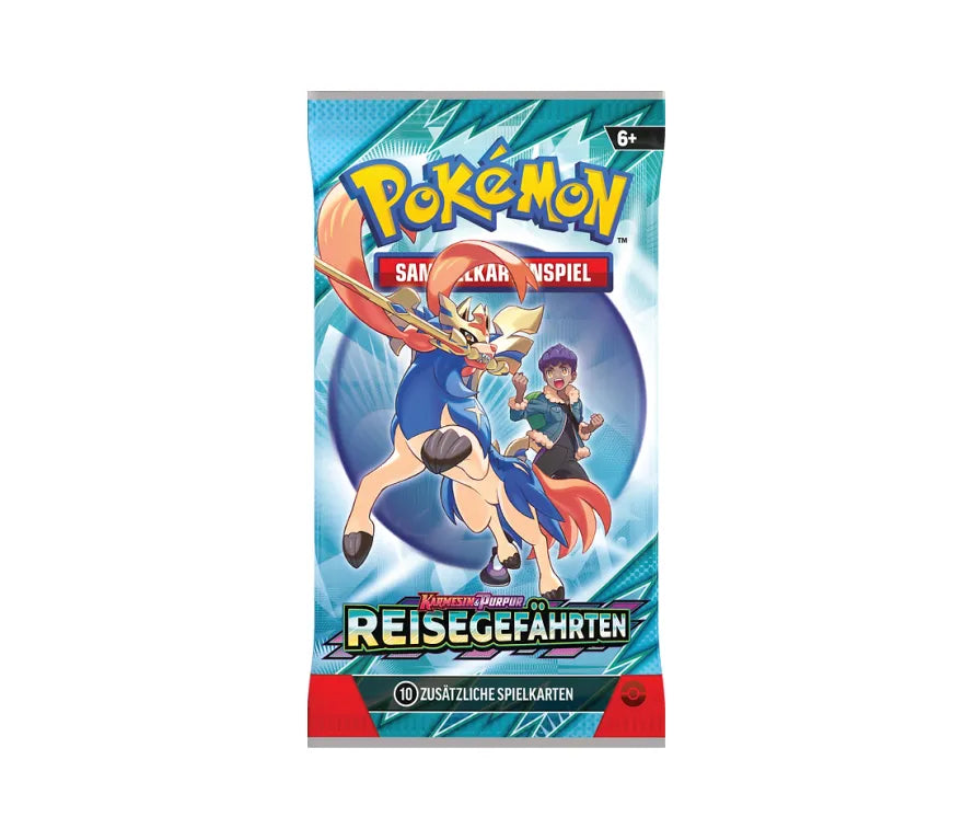 Pokémon Karmesin & Purpur Reisegefährten Booster Deutsch – spannende Karten und neue Abenteuer.